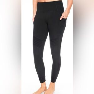 Athleta stash pocket moto leggings